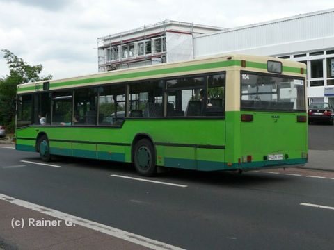 Und hier nochmals von hinten in der Kreuzbergstraße, ebenfalls eine Aufnahme von Rainer vom August 2009