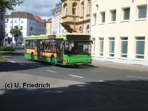 Auf dem Weg nach Pilgerzell in der Goethestraße
