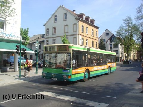 Die einzige Aufnahme aus dem Jahr 2007: Im April auf Linie 6 in der Königstraße