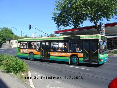 Wagen 106 in der Petersberger Straße