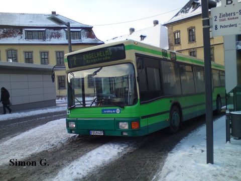 Am gleichen Dezembertag am Stadtschloß