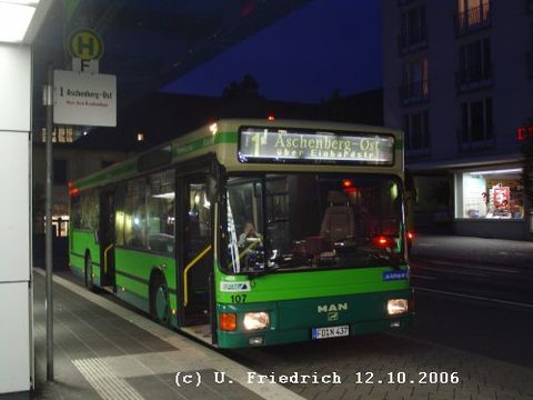 Abends im Oktober am Stadtschloß
