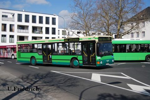 Wiederum auf einer Dienstfahrt, am Heinrich-von-Bibra Platz im März 2011