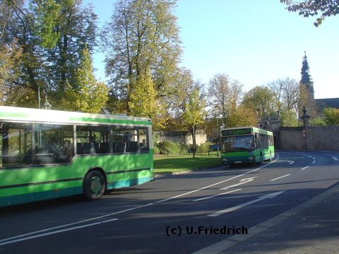 Im Oktober 2007 folgen wir auf Linie 1 der Linie 8 durchs Paulustor