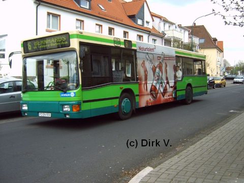 Im Mai 2008 ebenfalls mit Trafficboard für Licher Bier unterwegs