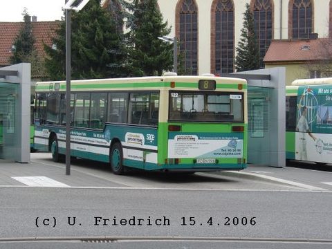 Rückansicht im April 2006 am Stadtschloß