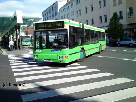 Dienstfahrt am Stadtschloß