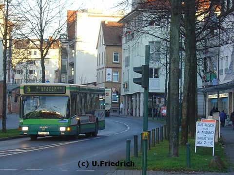 Wenige Tage später in der Robert Kircher Straße
