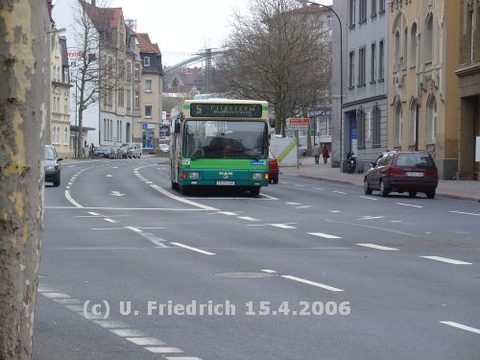 Im April in der Petersberger Straße