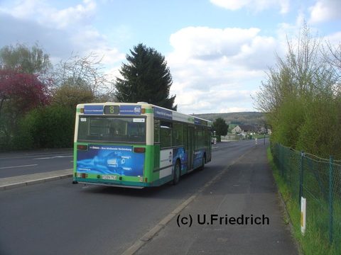 Im April 2008 auf dem Weg nach Niesig