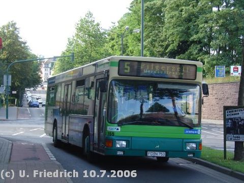 Auf dem Weg zum ZOB