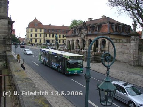 Mitte Mai 2006 auf Linie 4 vorbei an Hauptwache ...
