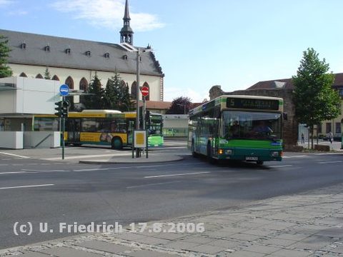 Abfahrt vom Stadtschloß