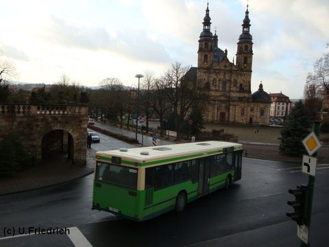 ... beim Abbiegen Richtung Abtstor