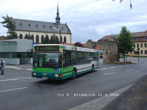 und später dann wieder abfahren - auf Linie 6
