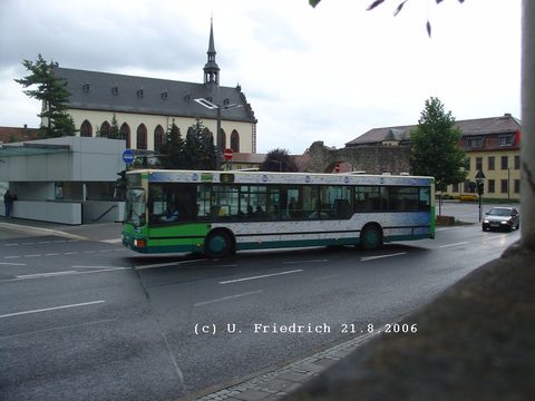 Am 21. August 2006 sah ich ihn am Busbahnhof ankommen......