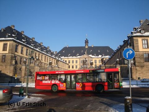 Ebenfalls im Januar 2009 vor dem Stadtschloß