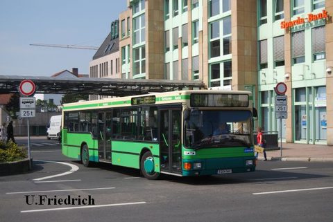 Ein Jahr später, im September 2012 bei der Abfahrt vom ZOB ...