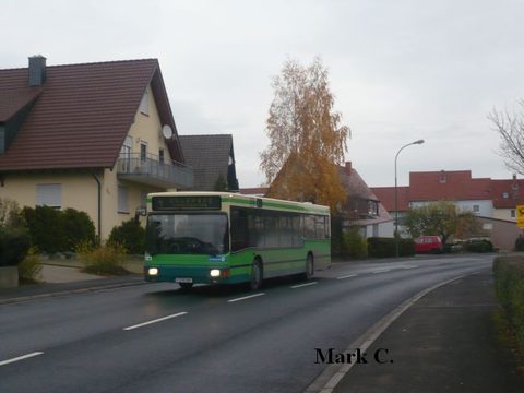 Herbstatimmung im November 2012 - in Haimbach auf dem Weg nach Oberrode