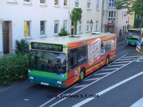 Im Juli unterwegs zum ZOB durch die Kurfürstenstraße