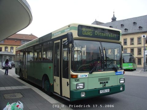 Am 17. Mai 2006 während einer Pause am Stadtschloß
