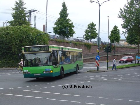 Am gleichen Tag in der Gegenrichtung unterwegs