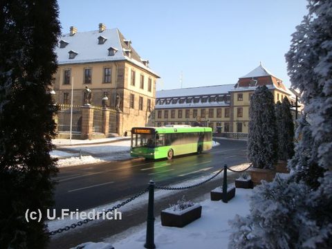 Januar 2009 vor dem Stadtschloß