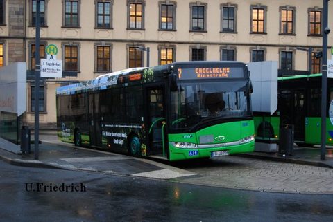 *neu Der 2011 in Betrieb FD-UB 726 war zuerst im Regionalverkehr. Seit Dezember 2012 hat es ihn in den Stadtbuslinienverkehr verschlagen