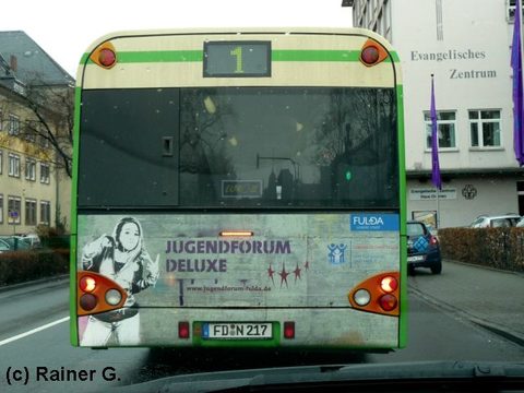 Hier das Heck, ebenfalls eine Aufnahme von Rainer