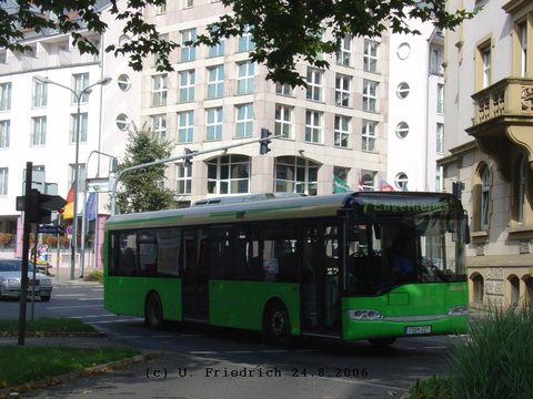 August 2006 in der Goethestraße