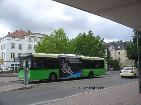 Am 7.Juli 2007, kurz zuvor erst angekommen, habe ich ihn noch mit Trafficboard erwischt, das kurze Zeit darauf bereits wieder gelöscht war (und desweg
