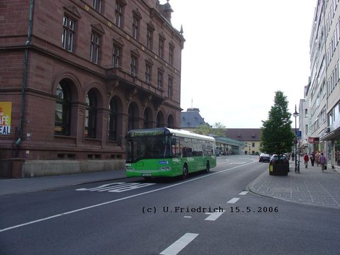 Jetzt haben wir schon Mai 2006: Wagen 186 in der Rabanusstraße