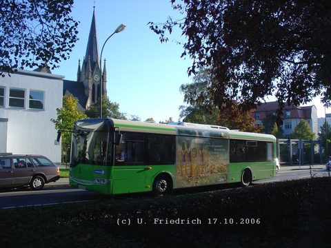 Hier ist er drei Tage später nochmals von schräg vorne zu sehen