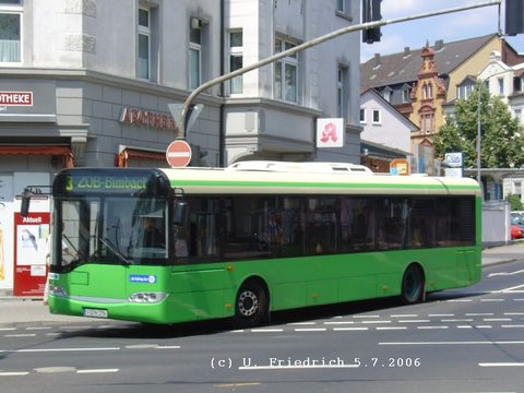 Zwei Tage später habe ich ihn dann nochmals an fast der gleichen Stelle erwischt, beim Abbiegen von der Linden- in die Dalbergstraße