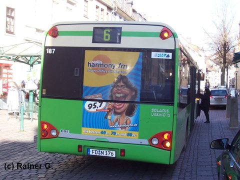 Im Februar 2008 mit Heckwerbung für Radio HarmonyFM