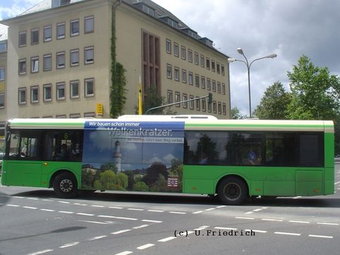 Gerade mit dem Zug aus Berlin angekommen, fuhr er mir im Juli gleich über den Weg: