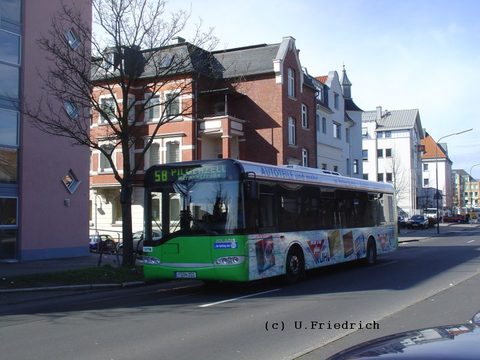 Anfang März 2007 auf Linie 5B nach Pilgerzell