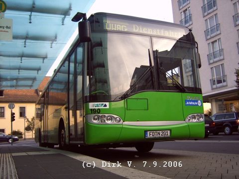 Dirk hat auch Wagen 190 in ungewöhnlicher Perspektive einfangen können