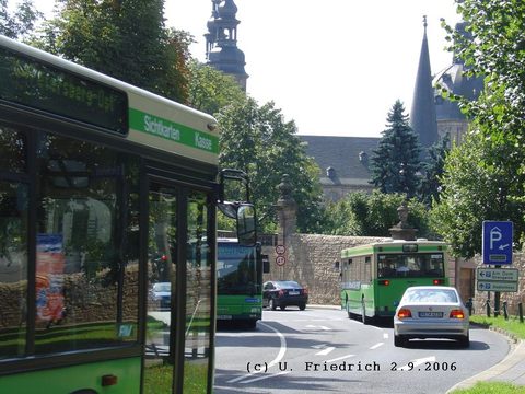 Einen Steinwurf entfernt