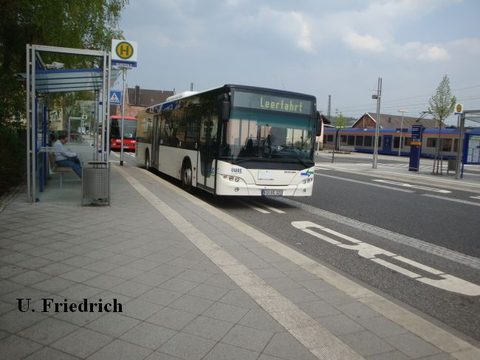 Im April 2009 am Bad Hersfelder Bahnhof