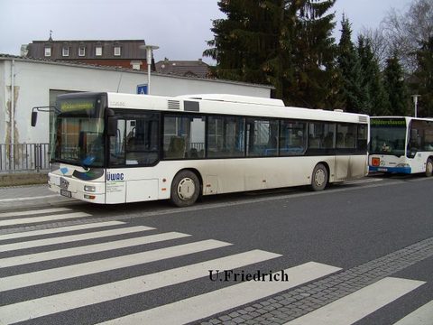 Nahe des Bad Hersfelder Bahnhofs im Dezember 2009