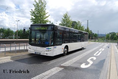 Im Juli 2011 entstand diese Aufnahme unweit der Bad Hersfelder Bahnhofes