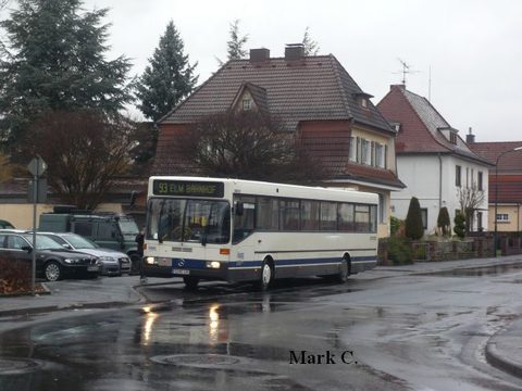 *neu Im Februar 2013 traf Mark den Bus bei regnerischem Wetter Schlüchtern