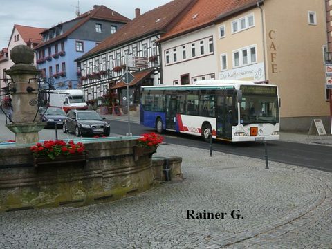 Unterwegs in Tann, eine Aufnahme vom gleichen Tag von Rainer