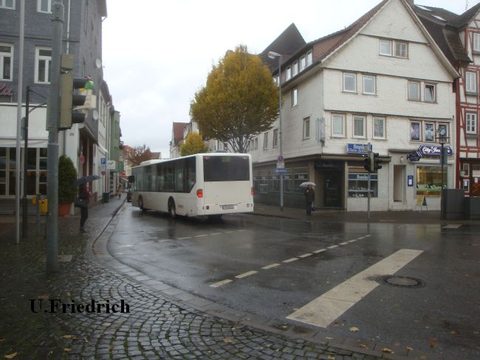An einem regnerischen Tag im Oktober 2009 in Bad Hersfeld