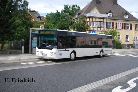 Im Sommer 2011 unweit des Bad Hersfelder Bahnhofs