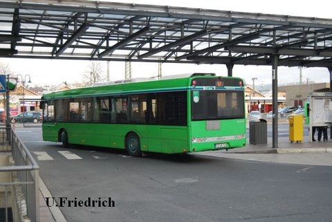 Ende Dezember 2011 am Fuldaer ZOB