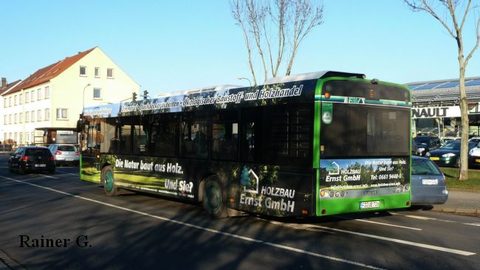 *neu Rainer traf auf den Bus in der Kohlhäuser Straße, ebenfalls auf Linie 6