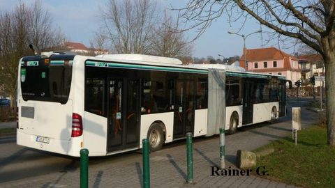 Hier auch mal eine Heckaufnahme, entstanden an der Langebrücke, von Rainer