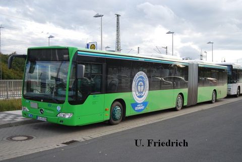 Im September 2012 vor dem Bahnhof in Flieden